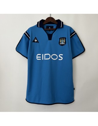 Camiseta Manchester City 01/02 Retro