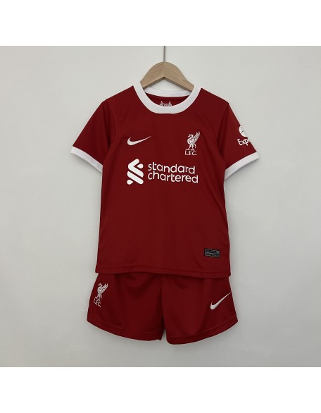 Camiseta Liverpool 1a Equipacion 23/24 Niños  
