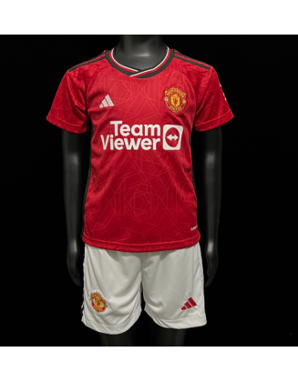 Manchester United Home Jersey 23/24 For Kids 