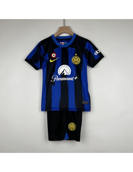 Camiseta Inter Milan 1a Equipacion 23/24 Niños