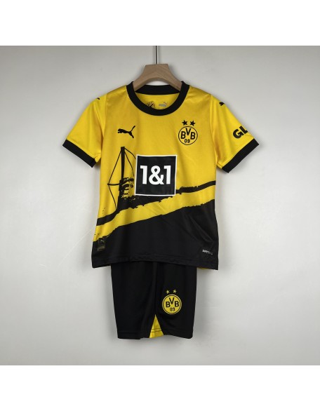 Camiseta De Borussia Dortmund 1a Eq 23/24 Niños