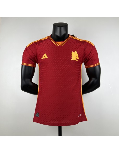 Camiseta De As Roma 1a Equipacion 23/24 Versión del jugador