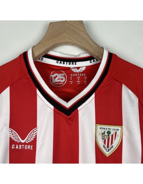 Camiseta Athletic Bilbao 1a Equipacion 23/24 Niños