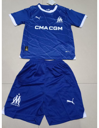 Olympique Marseille Away Jerseys 23/24 For Kids