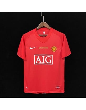 Camiseta Manchester United 07/08 Retro