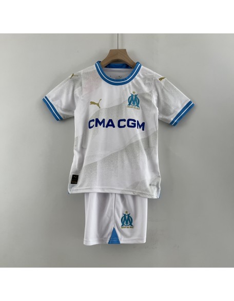 Camiseta Olympique Marseille 1a Eq 23/24 Niños