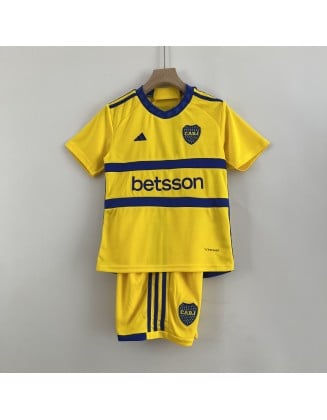 Boca Juniors Away Jersey For Kids 23/24