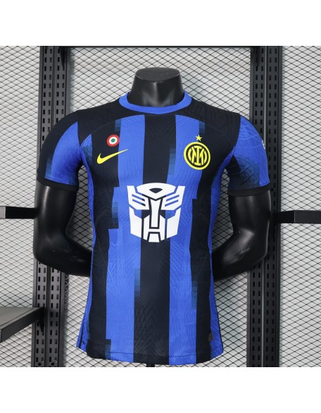 Camiseta Inter Milan Primera Equipacio Versión de 23/24 jugadores