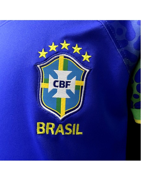 Camisetas Brasil 2a Eq 2022 Niños