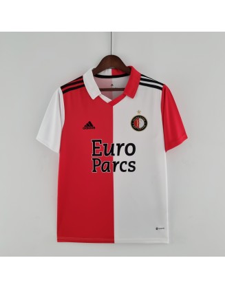 22/23 Feyenoord Rotterdam Home Football Shirt 