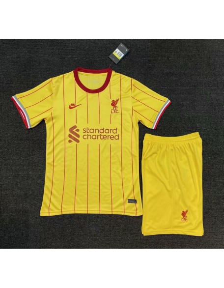 Camiseta Liverpool 3a Equipacion 2021-2022 Niños  