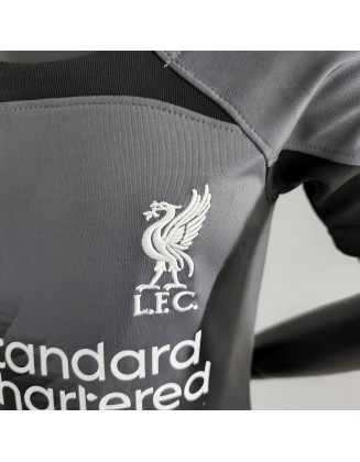 2022-2023 Liverpool goalkeeper Shirt For Kids