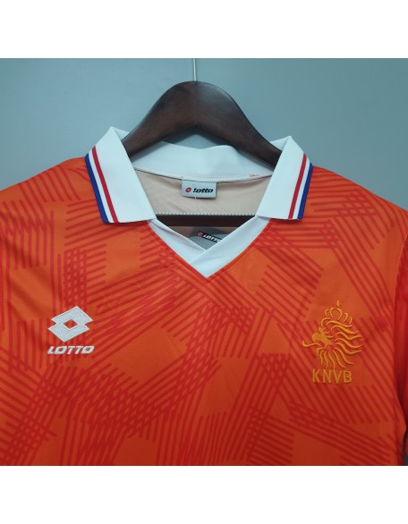 Camisas de Holanda1a equipación 1991 Retro 