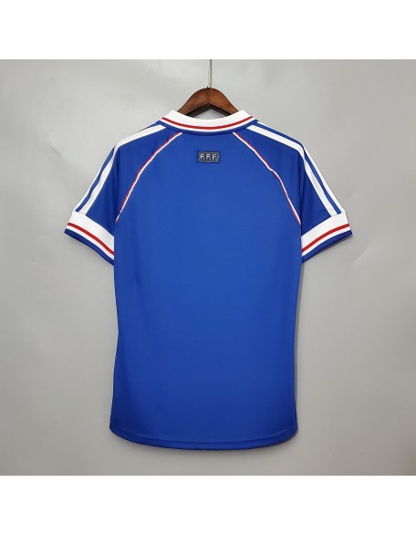 Camiseta Del Francia 1998 Retro