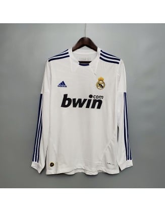 Camiseta Real Madrid 10/11 Retro manga larga