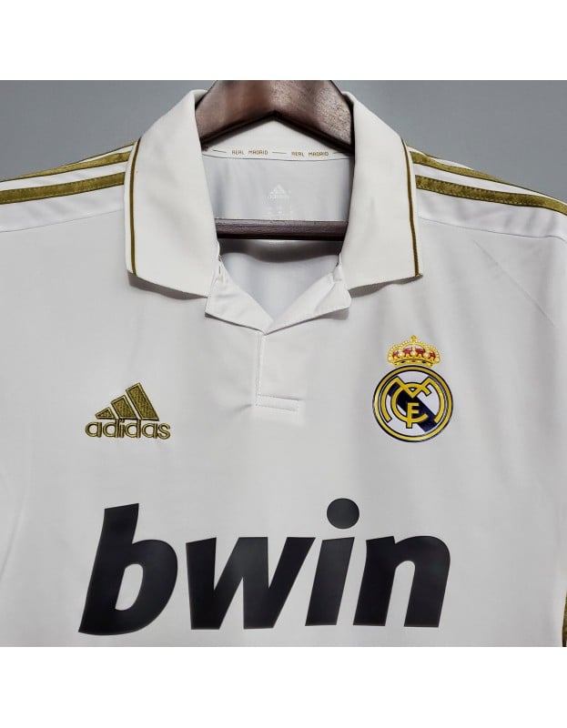 promedio explorar coreano Camiseta Real Madrid 11/12 Retro manga larga