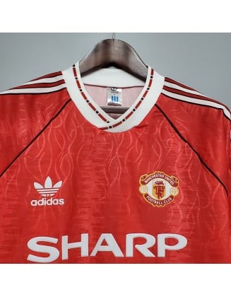 Camiseta Manchester United 90/92 Retro