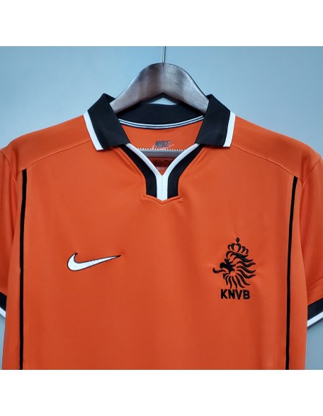 Camisas de Holanda1a equipación 1998 Retro 