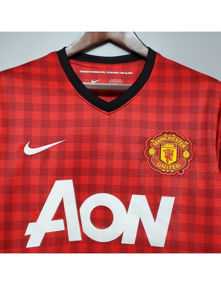 Camiseta Manchester United 12/13 Retro