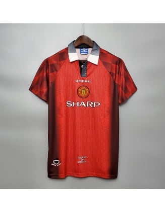 Camiseta Manchester United 1996 Manga