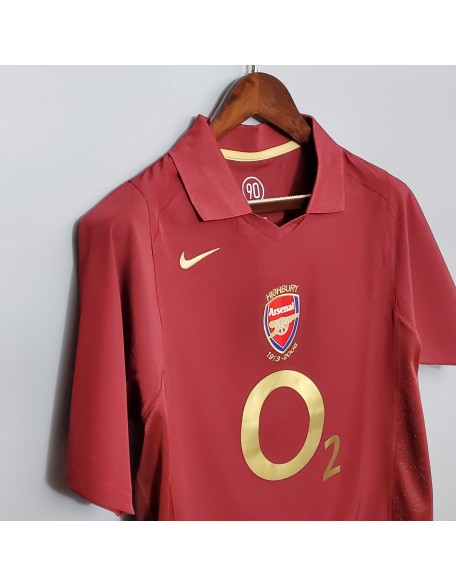 Camiseta Arsenal 05/06 Retro