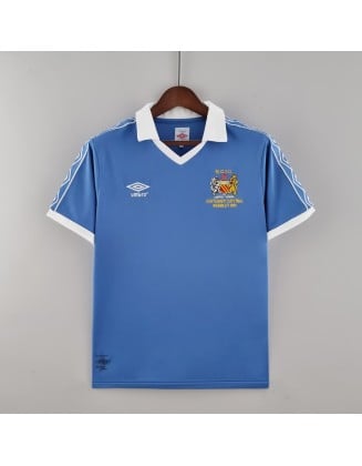 Camiseta Manchester City 81/82 Retro