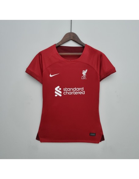 Camiseta Liverpool Primera Equipacion 22/23 Mujer