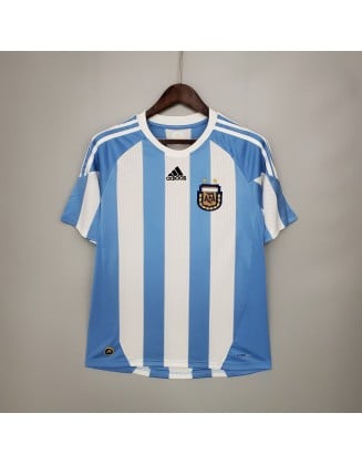 Argentina Home Jerseys 2010 Retro 