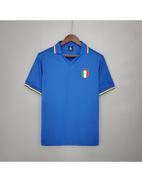 Camiseta De Italia 1982 Retro