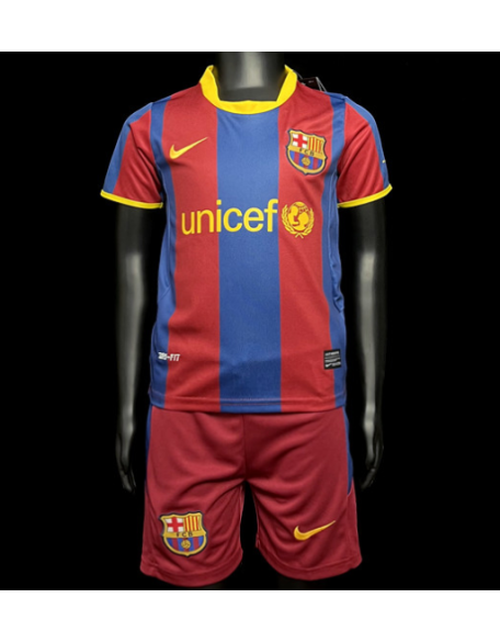 Camiseta De Barcelona 10/11 Retro Niños
